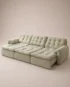 Tiffany chenille uttrekkssofa - Bilde 2