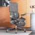 Premium ergonomisk kontorstol med fotstøtte - Bilde 2