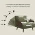Plassbesparende sovesofa – Moderne sammenleggbar sovesofa – lenestol - Bilde 6